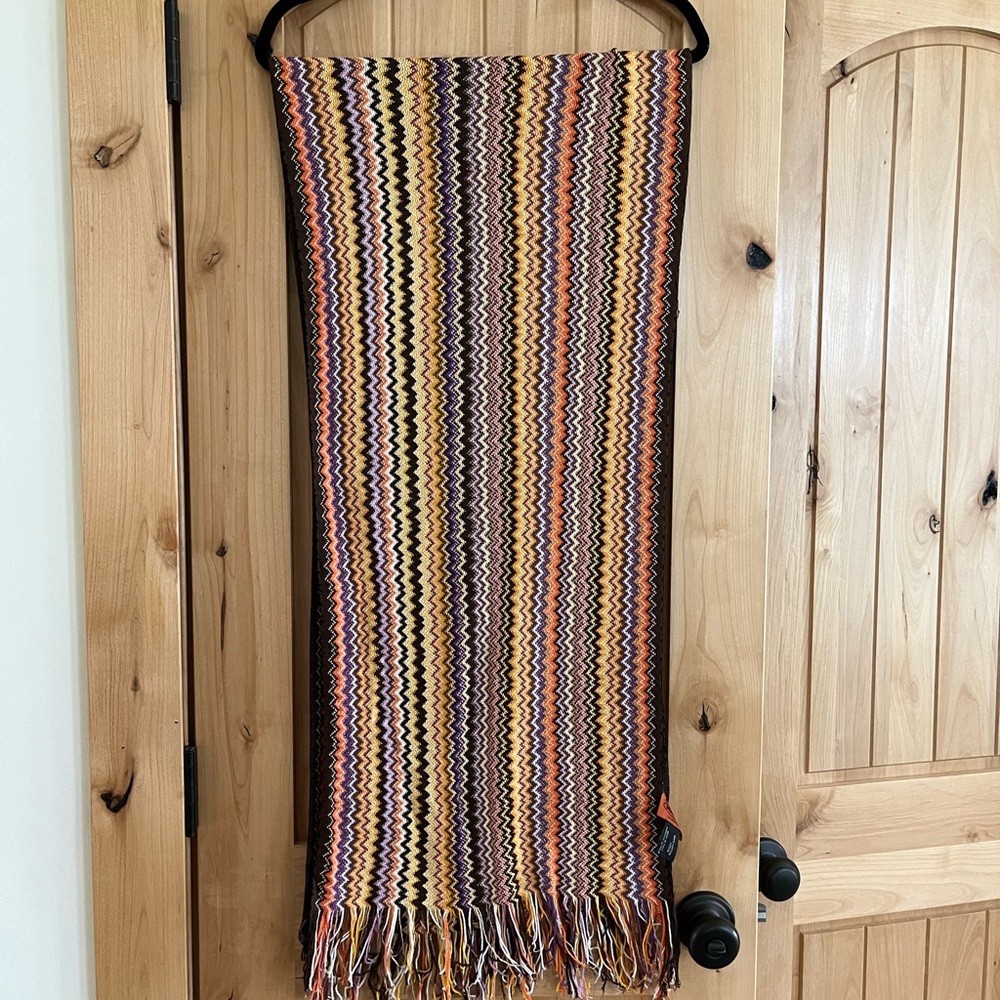 MISSONI Multicolor Knit Scarf